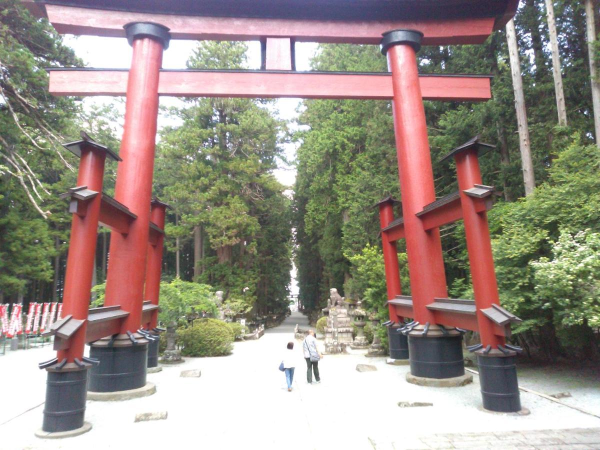 Ryokan Fuji Heights Fujikawaguchiko Exteriör bild