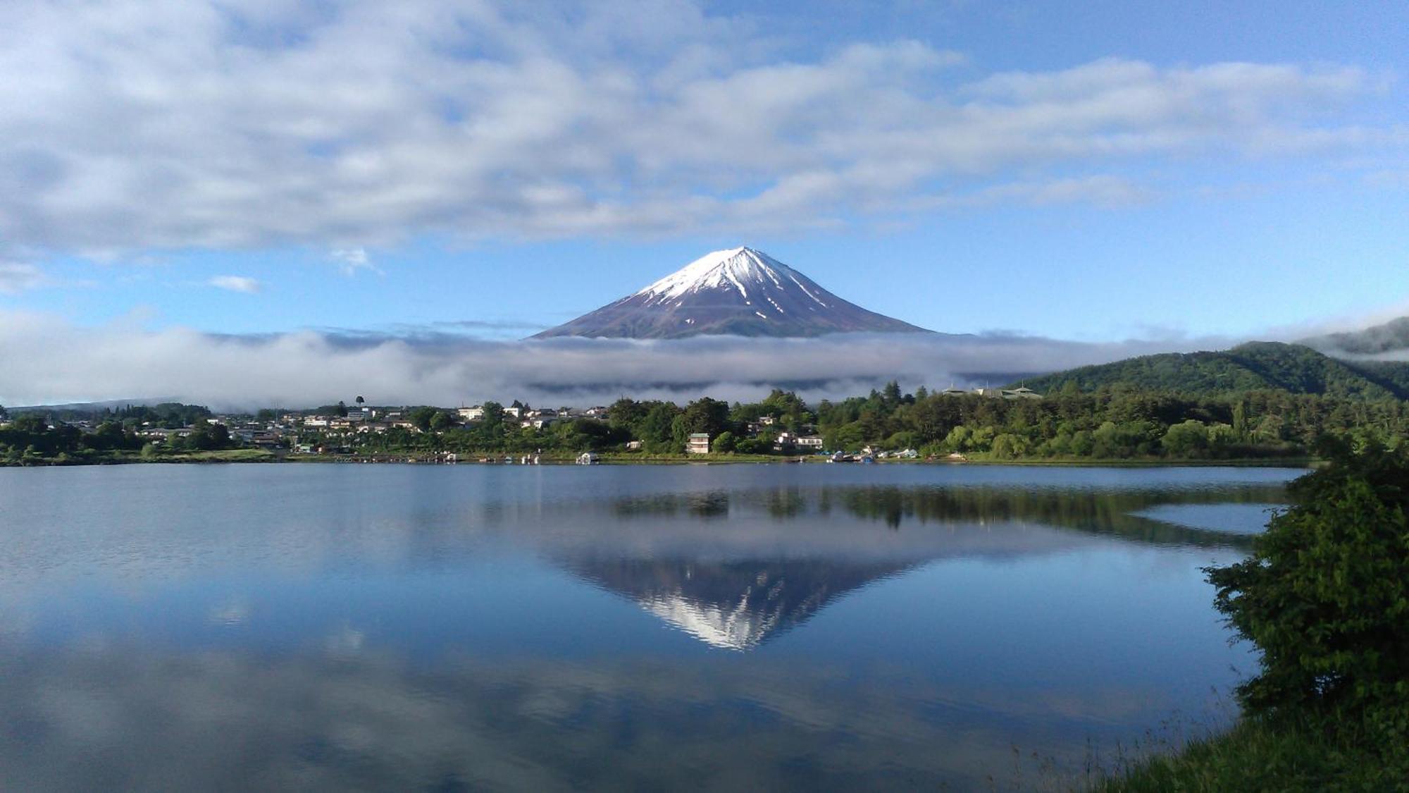 Ryokan Fuji Heights Fujikawaguchiko Exteriör bild