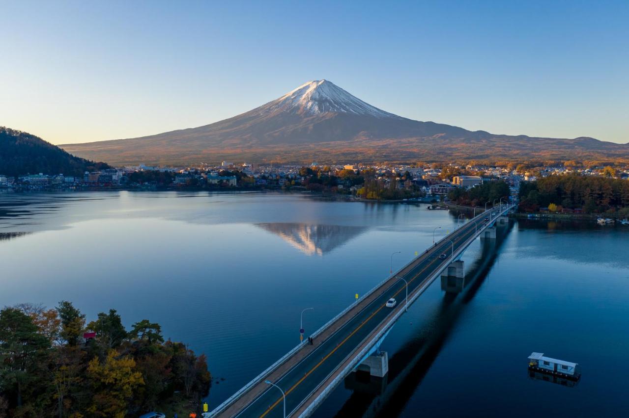 Ryokan Fuji Heights Fujikawaguchiko Exteriör bild